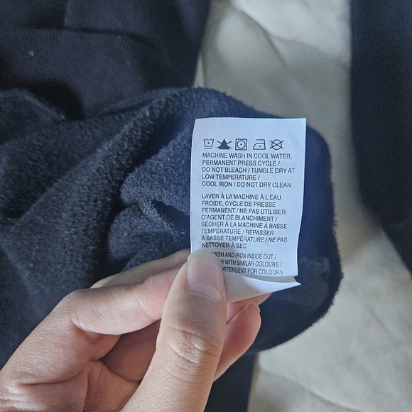 PUMA Fleece Lined Crewneck Sweater Men's Small Cotton Blend - Picture 10 of 10